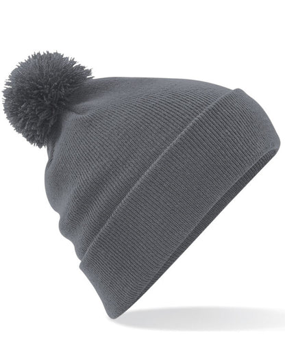 Beechfield Original Pom Pom Beanie | Unisex | Soft Touch | Cuffed | 12 Colours | One Size