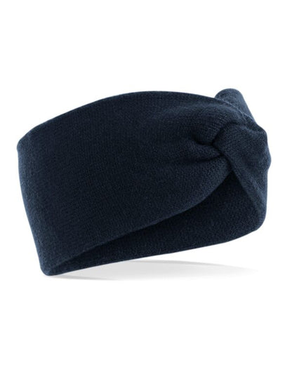 Beechfield Twist Knit Headband | Unisex | Double Knit | Soft | 5 Colours | One Size