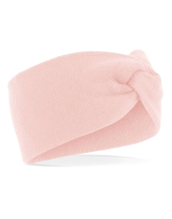 Beechfield Twist Knit Headband | Unisex | Double Knit | Soft | 5 Colours | One Size