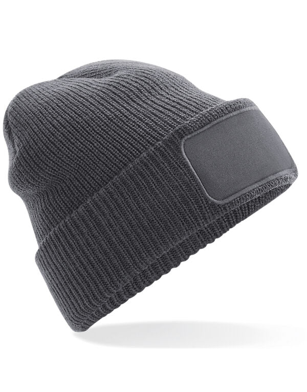 Beechfield Thinsulate™ Patch Beanie | Unisex | Thermal | Cuffed | 5 Colours | One Size