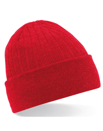 Beechfield Thinsulate™ Beanie | Unisex | Thermal | Cuffed | 7 Colours | One Size - Hat - Logo Free Clothing