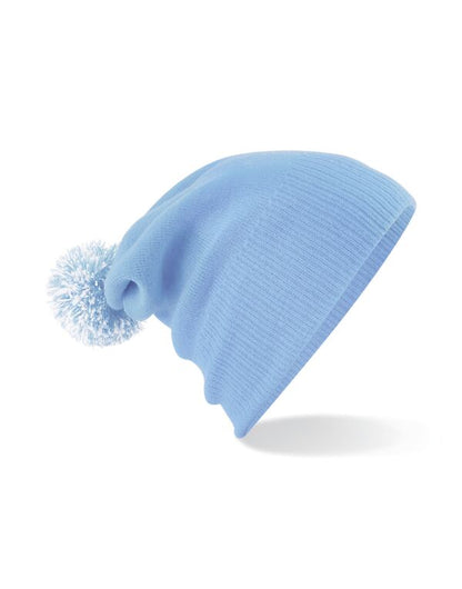 Beechfield Snowstar® Beanie | Unisex | Two-Tone Pom-Pom | 25 Colours | One Size