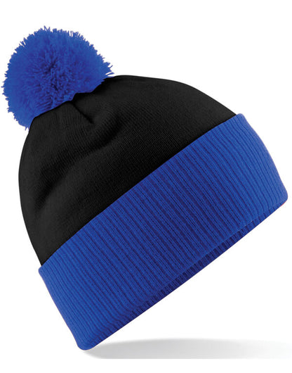 Beechfield Snowstar® Two-Tone Beanie | Unisex | Contrast Colours | 5 Colours | One Size