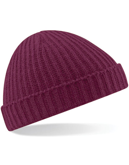 Beechfield Trawler Beanie | Unisex | Shallow Crown | Cuffed | 10 Colours | One Size