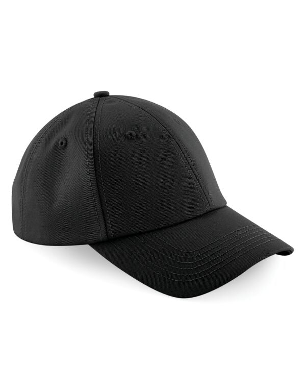 Beechfield Authentic Baseball Cap | Unisex | Mid Profile | Cotton | 7 Colours | One Size - Hat - Logo Free Clothing