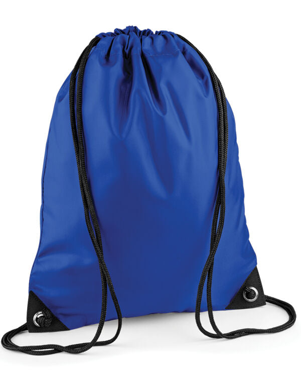 BagBase Premium Drawstring Bag | 11 Litre Capacity | Showerproof | 27 Colours | One Size - Bag - Logo Free Clothing