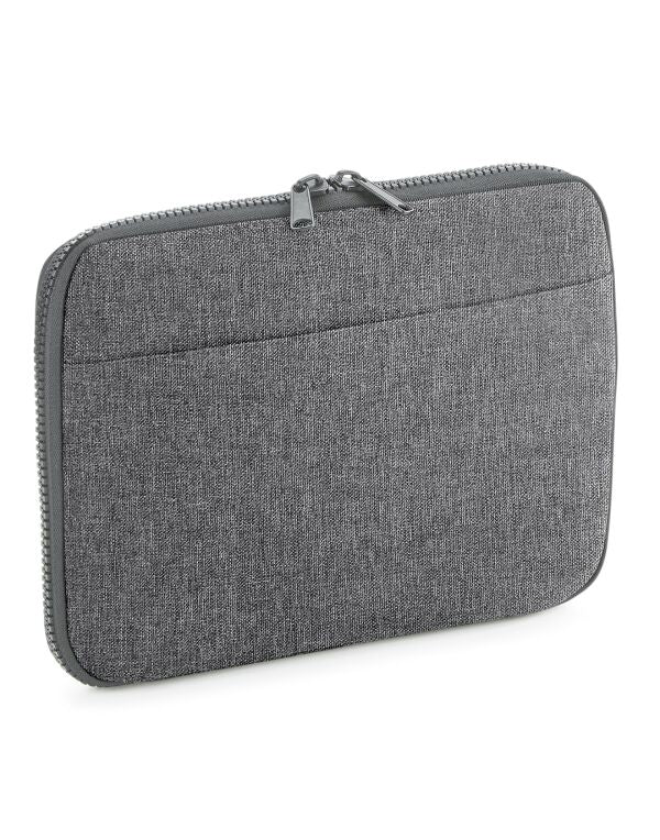 BagBase Essential Tech Organiser | 11" Tablet Case | Accessory Pockets | Grey or Black | One Size - Bag - Logo Free Clothing