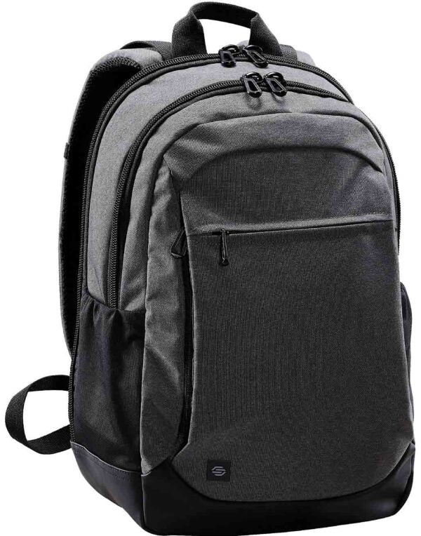 Stormtech Trinity Access Backpack | 28 Litre Rucksack | Zip Compartments | Black or Grey - Bag - Logo Free Clothing