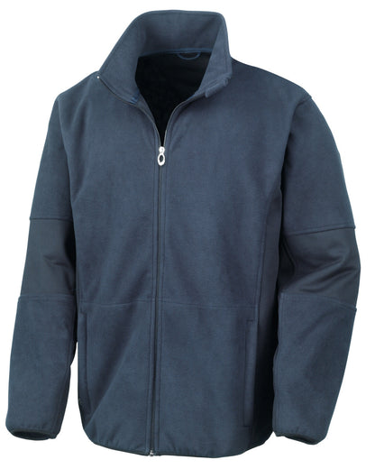 Result Men's Osaka Combed Pile Softshell Jacket | Waterproof | Windproof | Navy or Black | S-3XL