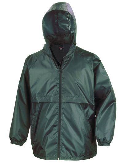 Result Core Adult Windcheater | Unisex | Windproof | Lightweight | Concealed Hood | 7 Colours | S-2XL