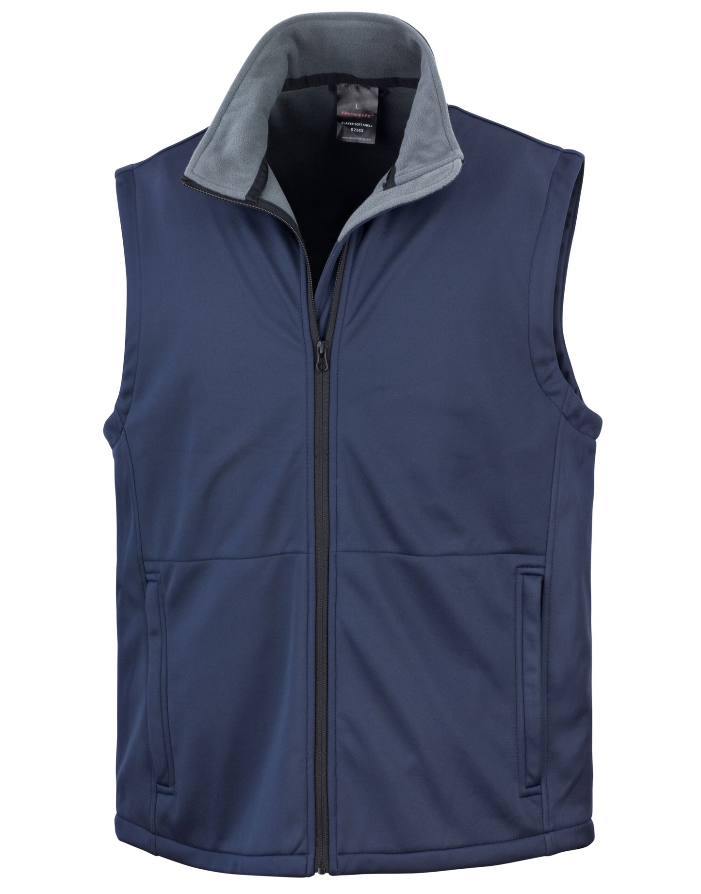 Result Core Softshell Bodywarmer | Unisex | Waterproof | Breathable | Windproof | Navy or Black | S-3XL