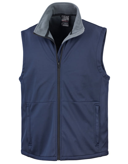 Result Core Softshell Bodywarmer | Unisex | Waterproof | Breathable | Windproof | Navy or Black | S-3XL