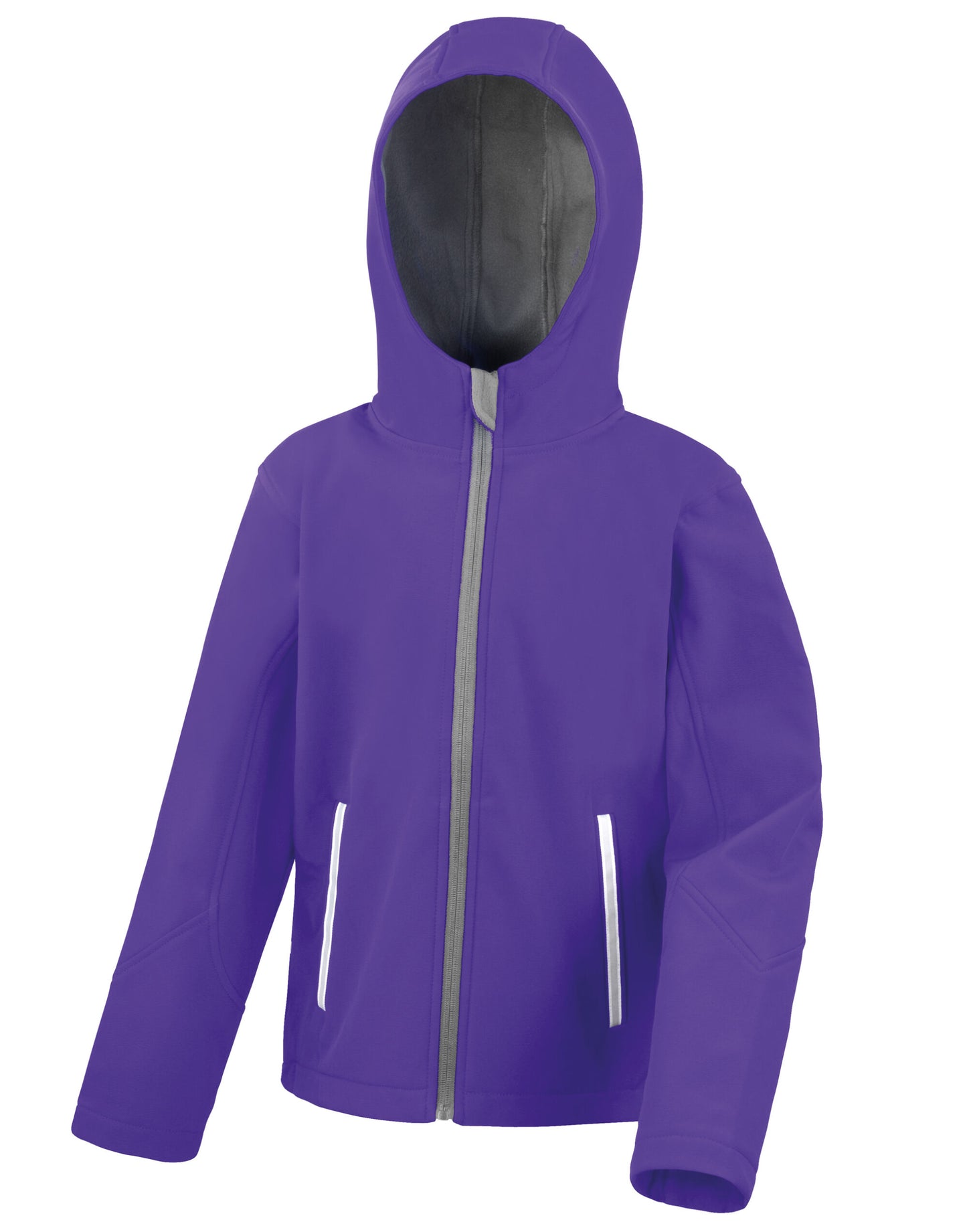 Result Core Junior Hooded Softshell Jacket | Waterproof 8000mm | Recycled | Windproof | 6 Colours | Ages 5-14