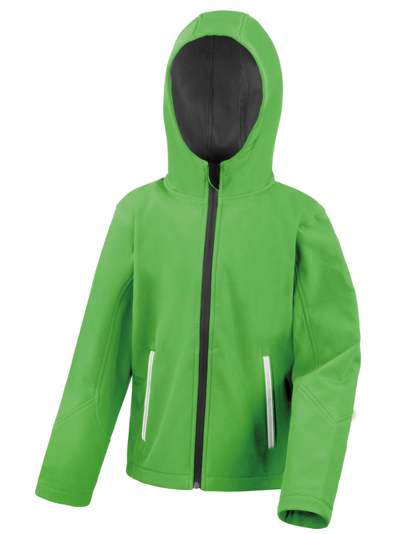 Result Core Junior Hooded Softshell Jacket | Waterproof 8000mm | Recycled | Windproof | 6 Colours | Ages 5-14