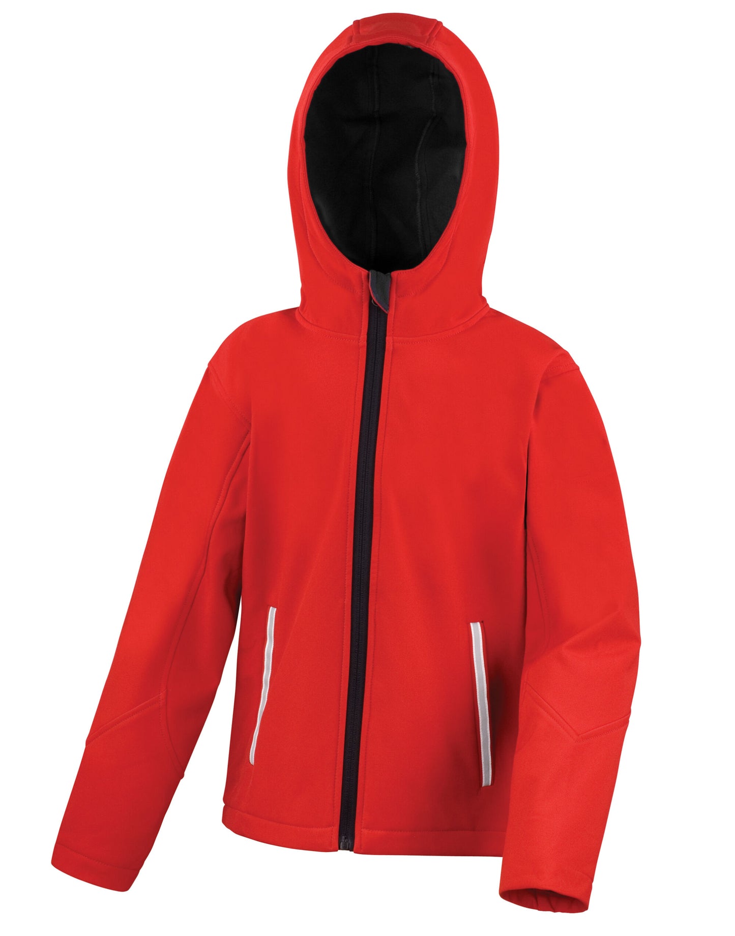 Result Core Junior Hooded Softshell Jacket | Waterproof 8000mm | Recycled | Windproof | 6 Colours | Ages 5-14