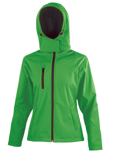 Result Core Ladies Peformance Hood Softshell Jacket | Recycled | Waterproof | Breathable | 4 Colours | XS-2XL