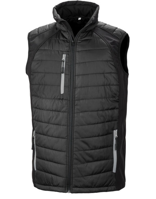 Result Recycled Unisex Compass Softshell Gilet | Sustainable Body Warmer | 12 Colours | XS-3XL - Gilet - Logo Free Clothing