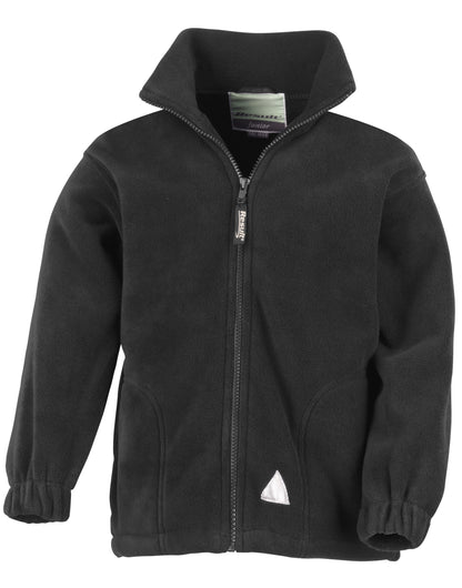 Result Junior Polartherm Fleece Jacket | Unisex | Breathable | Heavyweight | Stretch Fit | Anti Pill | 7 Colours | Ages 3-14