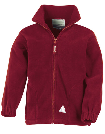 Result Junior Polartherm Fleece Jacket | Unisex | Breathable | Heavyweight | Stretch Fit | Anti Pill | 7 Colours | Ages 3-14