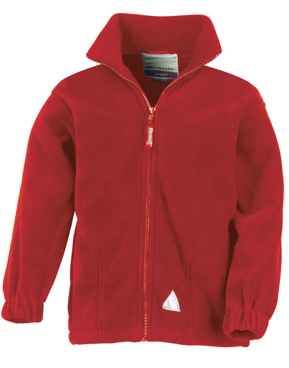 Result Junior Polartherm Fleece Jacket | Unisex | Breathable | Heavyweight | Stretch Fit | Anti Pill | 7 Colours | Ages 3-14