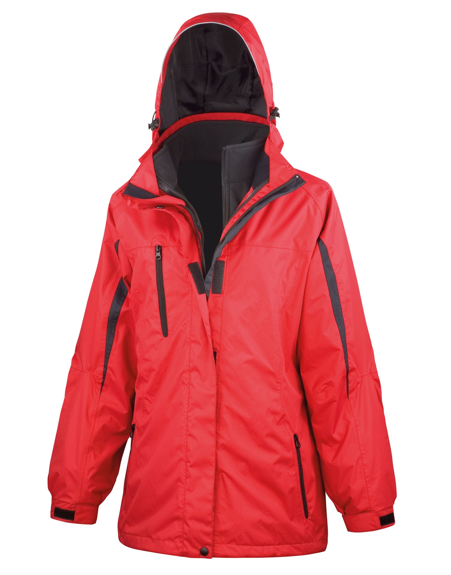 Result Ladies 3-In-1 Journey Jacket | Waterproof | Breathable | Removable Hood | 4 Colours | XS-3XL
