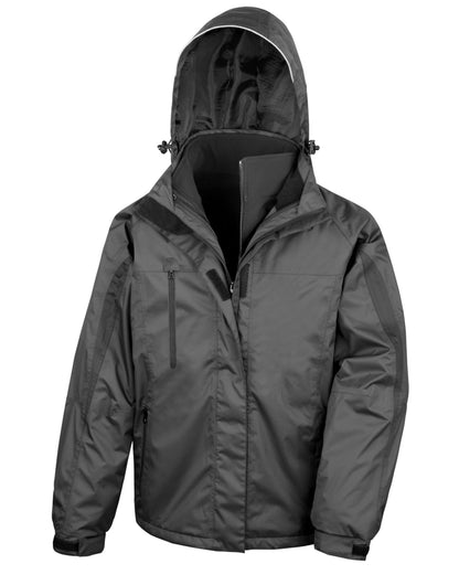 Result Men's 3-In-1 Journey Jacket | Waterproof | Windproof | Softshell Inner | Hood | 3 Colours | S-4XL