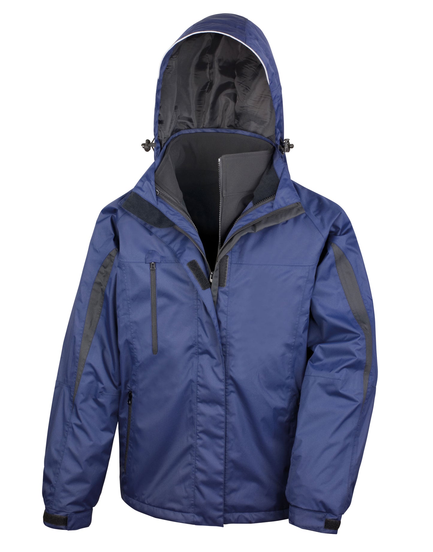 Result Men's 3-In-1 Journey Jacket | Waterproof | Windproof | Softshell Inner | Hood | 3 Colours | S-4XL