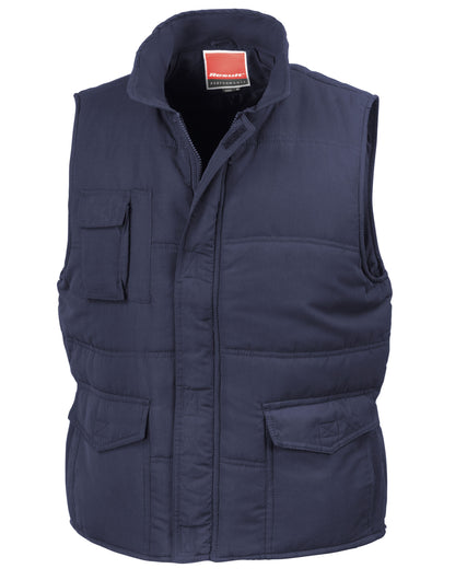 Result Bodywarmer | Unisex | Showerproof | Windproof | Soft Feel | Fleece Lined | Navy or Black | S-4XL