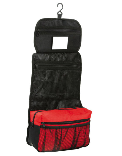 Shugon Bristol Folding Toiletry Bag | 4 Litre Capacity | Pockets | Hook | Mirror | 4 Colours | One Size