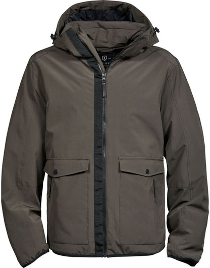 Tee Jays Mens Urban Adventure Jacket | Waterproof | Breathable | Hooded | 3 Colours | S-3XL - Winter Jacket - Logo Free Clothing