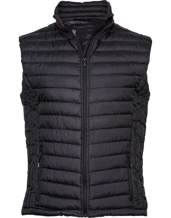 Tee Jays Mens Zepelin Gilet | Lightweight Padded Body Warmer | Black or Navy | S-5XL - Gilet - Logo Free Clothing