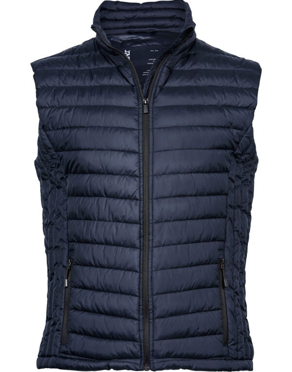 Tee Jays Mens Zepelin Gilet | Lightweight Padded Body Warmer | Black or Navy | S-5XL - Gilet - Logo Free Clothing