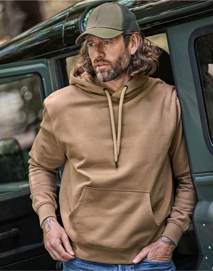 Tee Jays Men's Hooded Sweatshirt | Hoodie Top | Ringspun Cotton Blend | 14 Colours | S-3XL