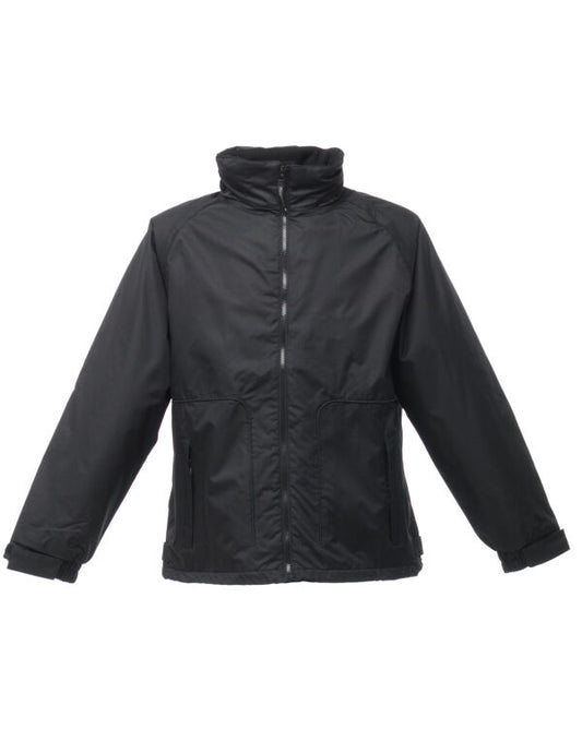 Regatta Hudson Mens Fleece Lined Jacket | Waterproof | Hooded | Black or Navy | S-3XL - Winter Jacket - Logo Free Clothing