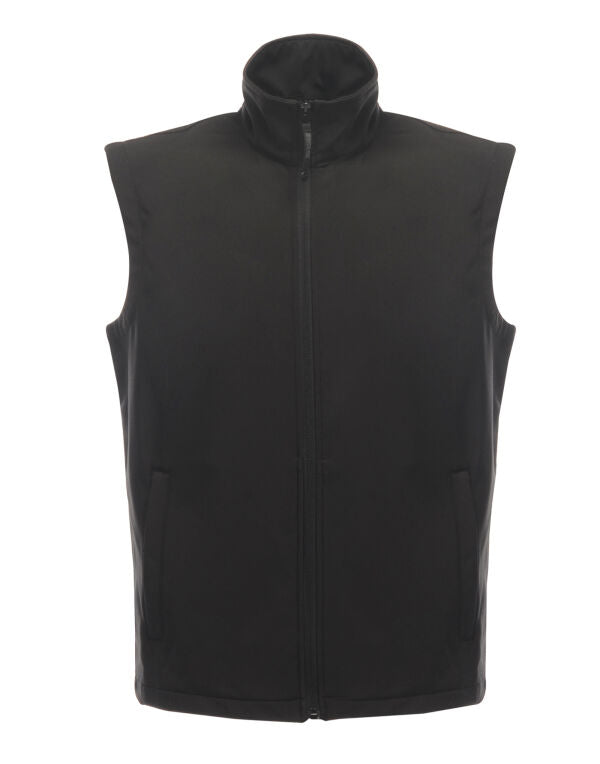 Regatta Classic Mens Softshell Gilet | Showerproof Stretch Body Warmer | 3 Colours | S-3XL - Gilet - Logo Free Clothing