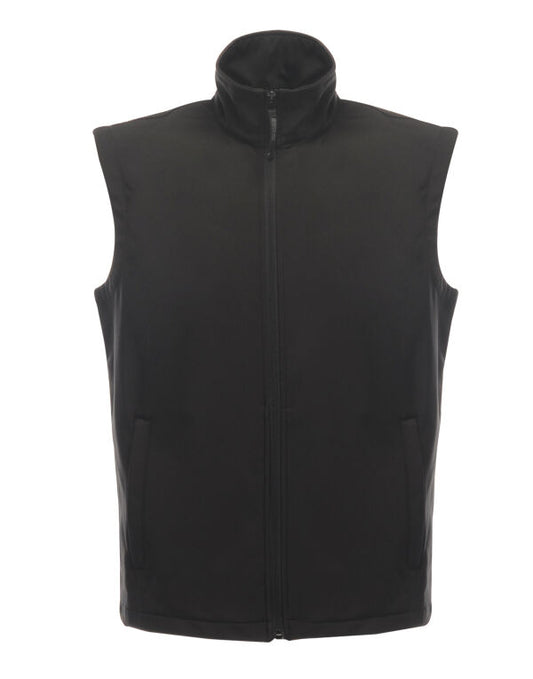 Regatta Classic Mens Softshell Gilet | Showerproof Stretch Body Warmer | 3 Colours | S-3XL - Gilet - Logo Free Clothing