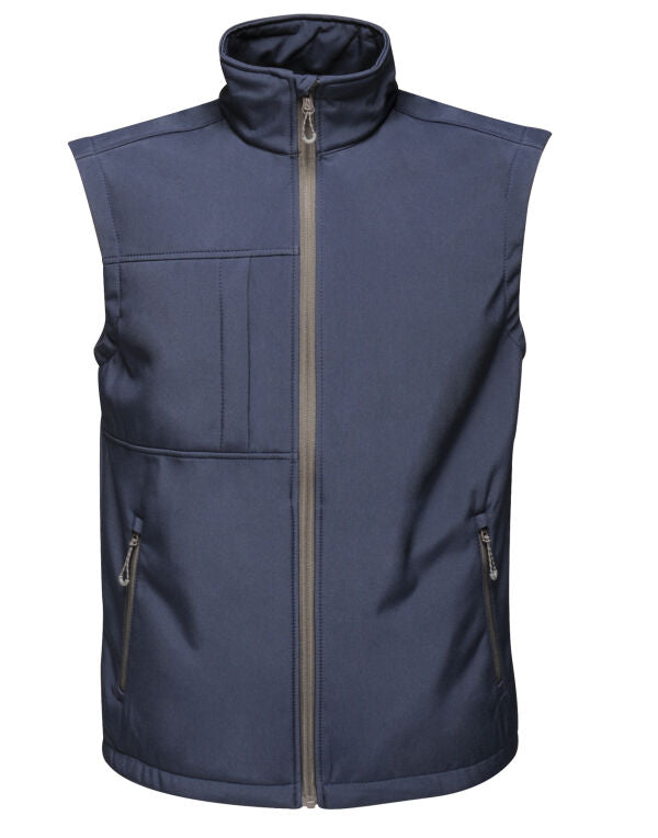 Regatta Octagon II Mens Softshell Gilet | 3-Layer Waterproof Body Warmer | 3 Colours | S-4XL - Gilet - Logo Free Clothing