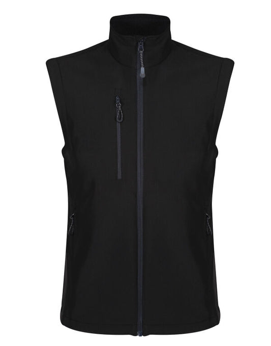 Regatta Honestly Made Mens Recycled Gilet | Softshell Body Warmer | Black or Navy | S-3XL - Gilet - Logo Free Clothing