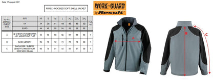 Result Hooded Softshell Jacket | Unisex | Waterproof | Breathable | Ripstop Panels | 2 Colours | XS-3XL