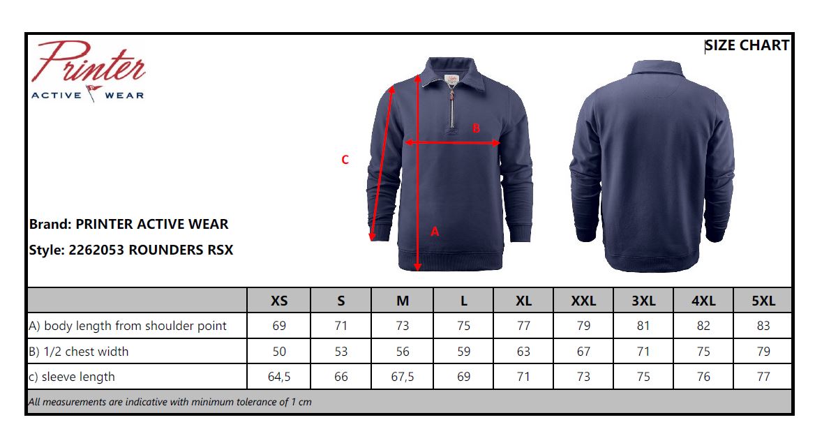 James Harvest Rounders Half-Zip Sweatshirt | Unisex Quarter-Zip Sweater | 8 Colours | XS-5XL - Sweatshirt - Logo Free Clothing