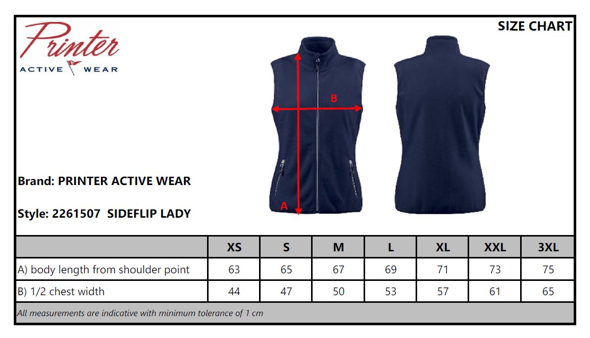 James Harvest Sideflip Ladies Gilet | Fleece Body Warmer | 7 Colours | XS-3XL - Gilet - Logo Free Clothing