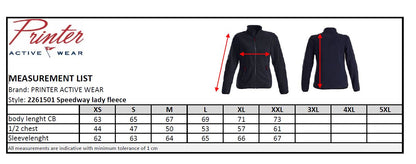 James Harvest Speedway Ladies Fleece Jacket | Heavy Knit Microfleece | 7 Colours | XS-2XL - Fleece - Logo Free Clothing