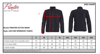 James Harvest Speedway Mens Fleece Jacket | Heavy Knit Microfleece | 7 Colours | S-5XL