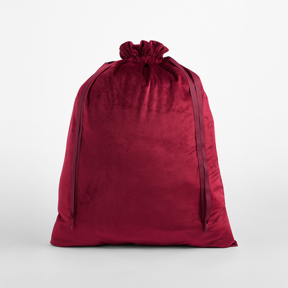 BagBase Velvet Recycled Gift Bag | 1 to 25 Litres Capacity | Ribbon Closure | 3 Colours | S-L