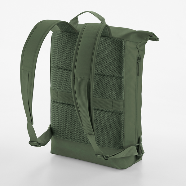 BagBase Simplicity Roll Top Backpack Lite | Recycled | Showerproof | 12 Litre Rucksack | 4 Colours | One Size