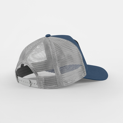 Beechfield Appliqué Patch 5 Panel Trucker Cap | Curved Peak | Unisex | 4 Colours | One Size
