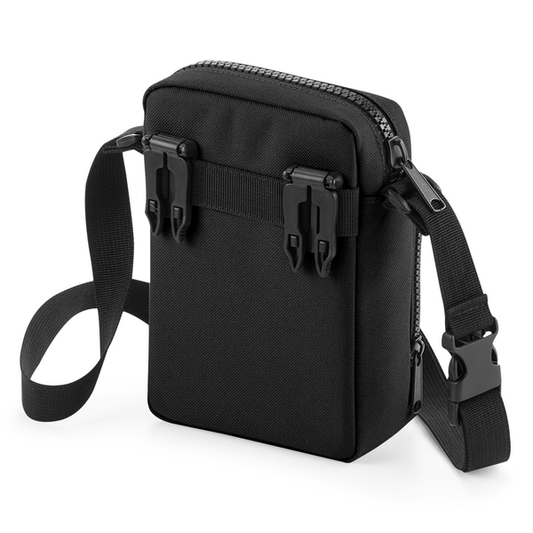 BagBase ModulR™ 1 Litre Modular Multipocket | Crossbody Bag | Waistpack | Shoulder Bag | Black | One Size