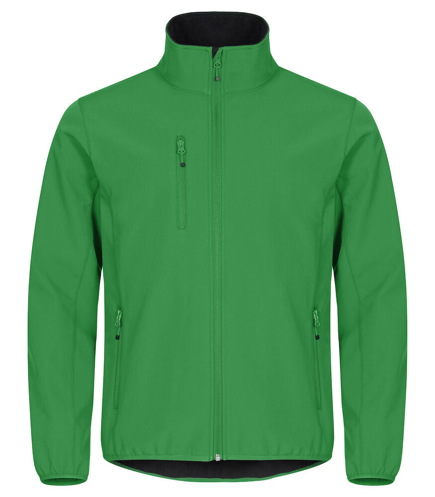 Clique Classic Softshell Jacket | Mens Recycled Waterproof Softshell | 9 Colours | XS-5XL - Summer Jacket - Logo Free Clothing