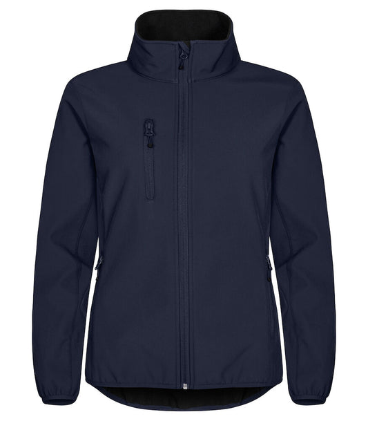 Clique Classic Softshell Jacket | Ladies Waterproof Recycled Softshell | 9 Colours | XS-3XL - Summer Jacket - Logo Free Clothing
