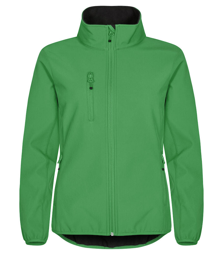 Clique Classic Softshell Jacket | Ladies Waterproof Recycled Softshell | 9 Colours | XS-3XL - Summer Jacket - Logo Free Clothing